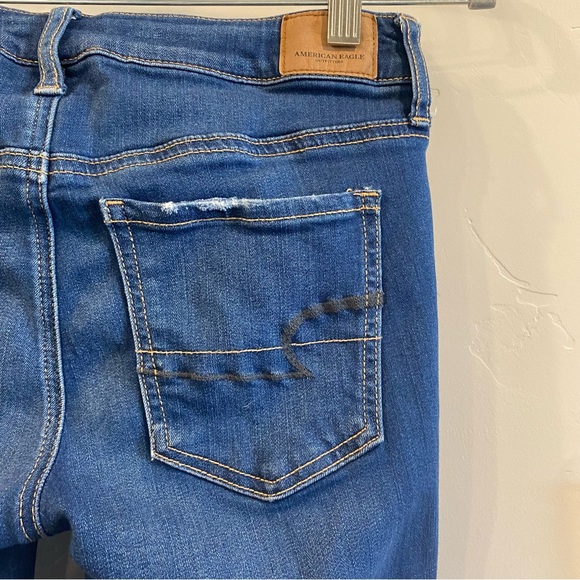 American Eagle Super Stretch Skinny Jegging Size 6R - Picture 7 of 7